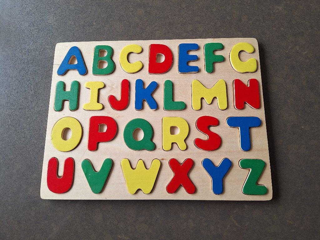 Houten puzzel, Ophalen, Gebruikt, 10 tot 50 stukjes, Van hout