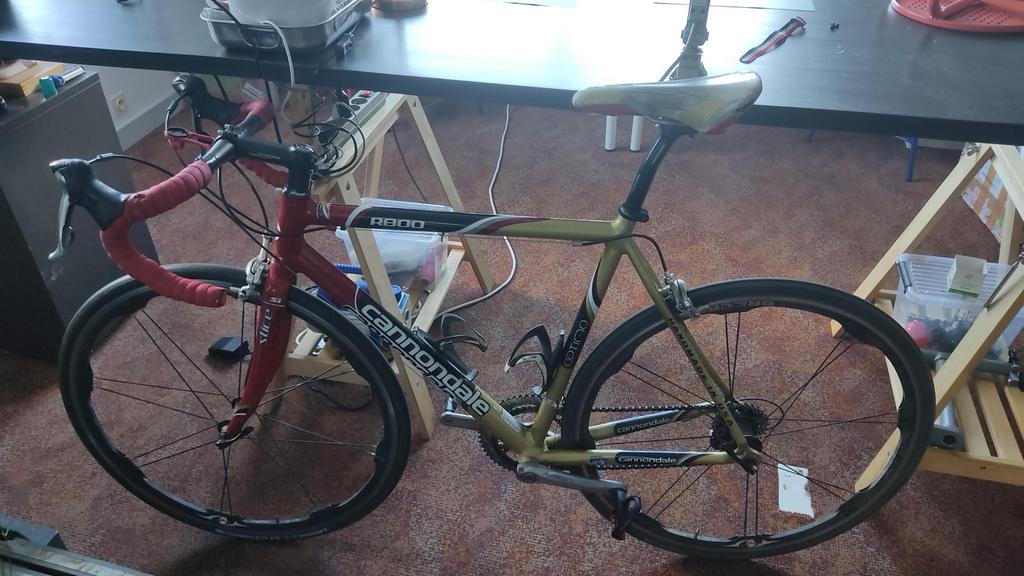 Cannondale R800 racefiets - Maat 54, 28 inch, Gebruikt, Aluminium, 15 tot 20 versnellingen