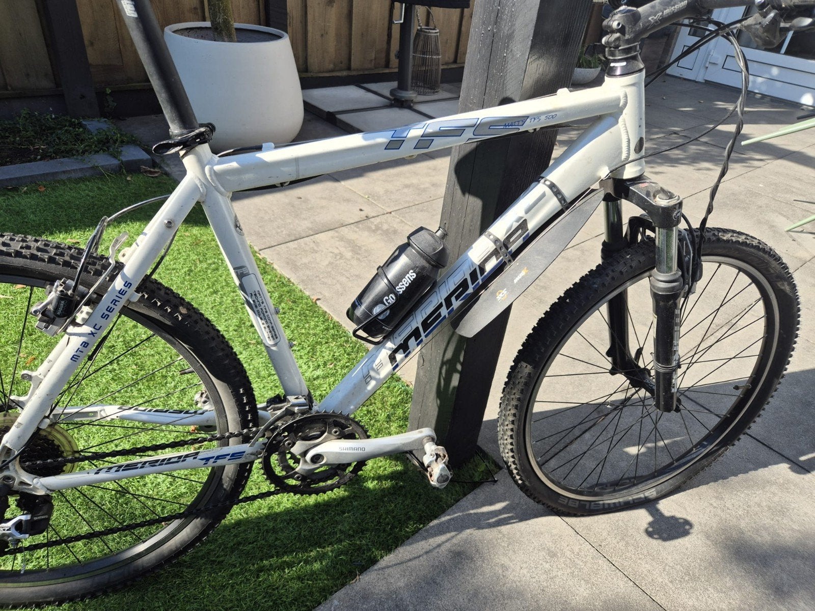 Merida Matts TFS 500 Mountainbike - Wit/Zilver, Fietsen en Brommers, Fietsen | Mountainbikes en ATB, Gebruikt, Hardtail, Merida