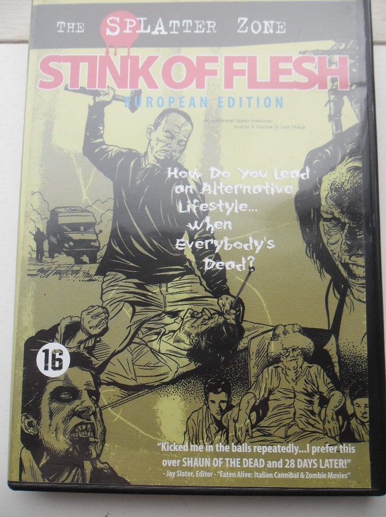 Scott Phillips Stink of flesh NLO krasvrij, Cd's en Dvd's, Dvd's | Horror, Vanaf 16 jaar, Ophalen of Verzenden, Gebruikt, Gore