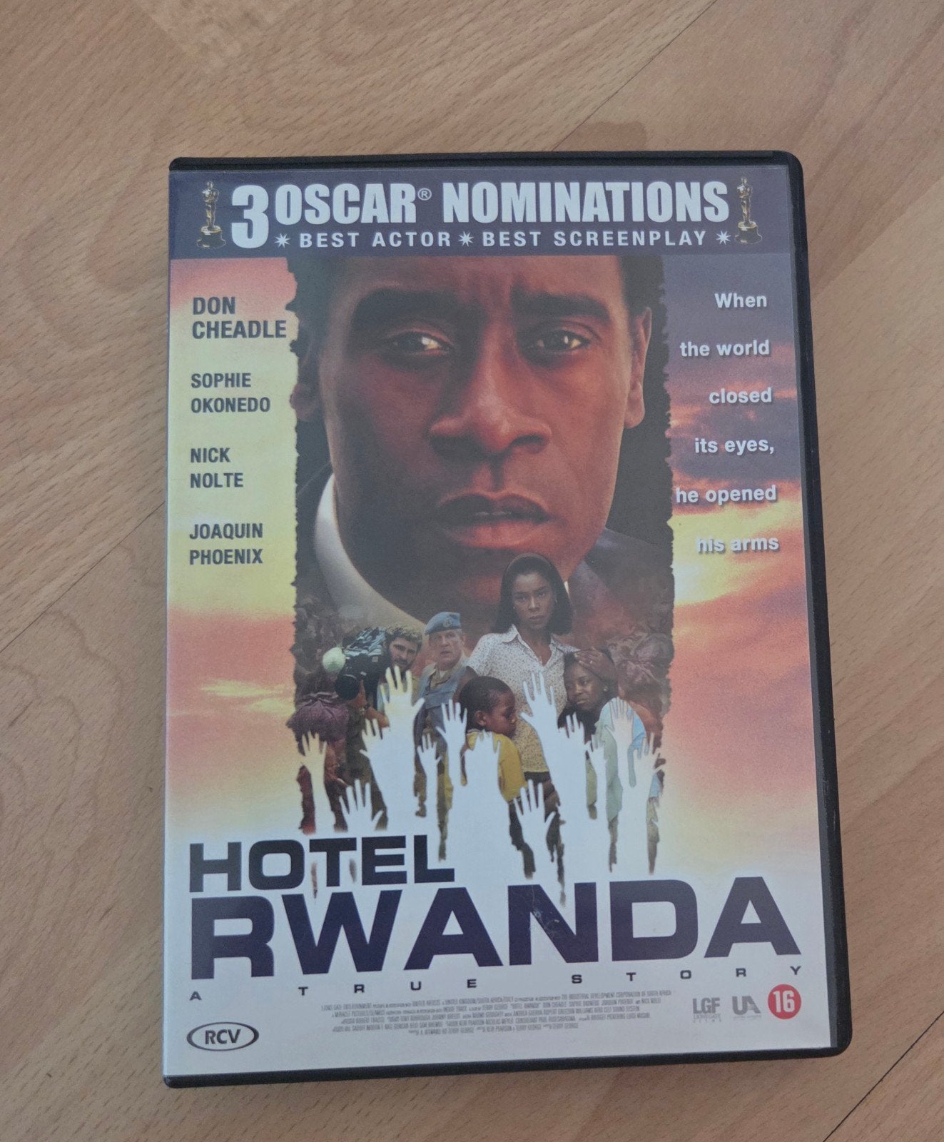 Hotel Rwanda, Vanaf 16 jaar, Ophalen of Verzenden, Zo goed als nieuw