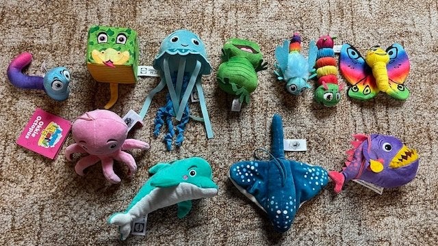 Lidl knuffels, achtertuin mini’s, aqua mini’s, jungle mini’s, Ophalen of Verzenden, Gebruikt, Overige typen