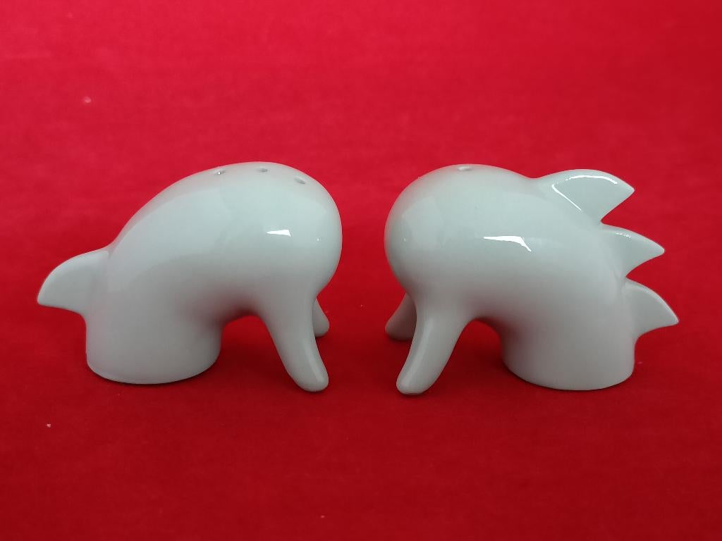 Alessi F.F.F. Tendentse - peper en zoutstel monstertjes, Ophalen of Verzenden