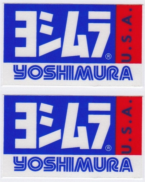 Yoshimura USA sticker set #1, Motoren, Accessoires | Stickers, Verzenden
