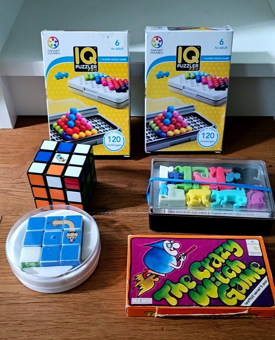 IQ spelletjes- Diverse- compleet- Verzend ook, Ophalen, Minder dan 500 stukjes