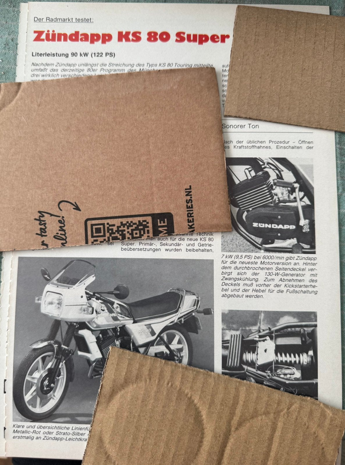 Test 1983 Zündapp KS80 Super, Verzenden, Zo goed als nieuw, Auto's