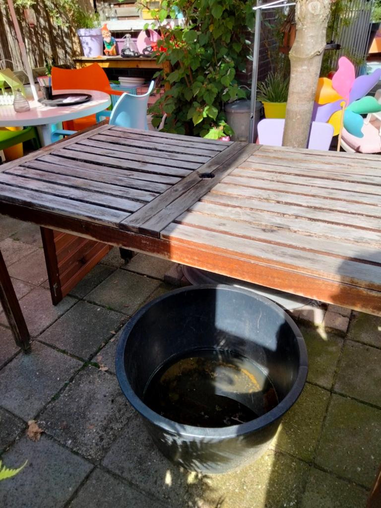 Tuintafel, Ophalen, Rechthoekig