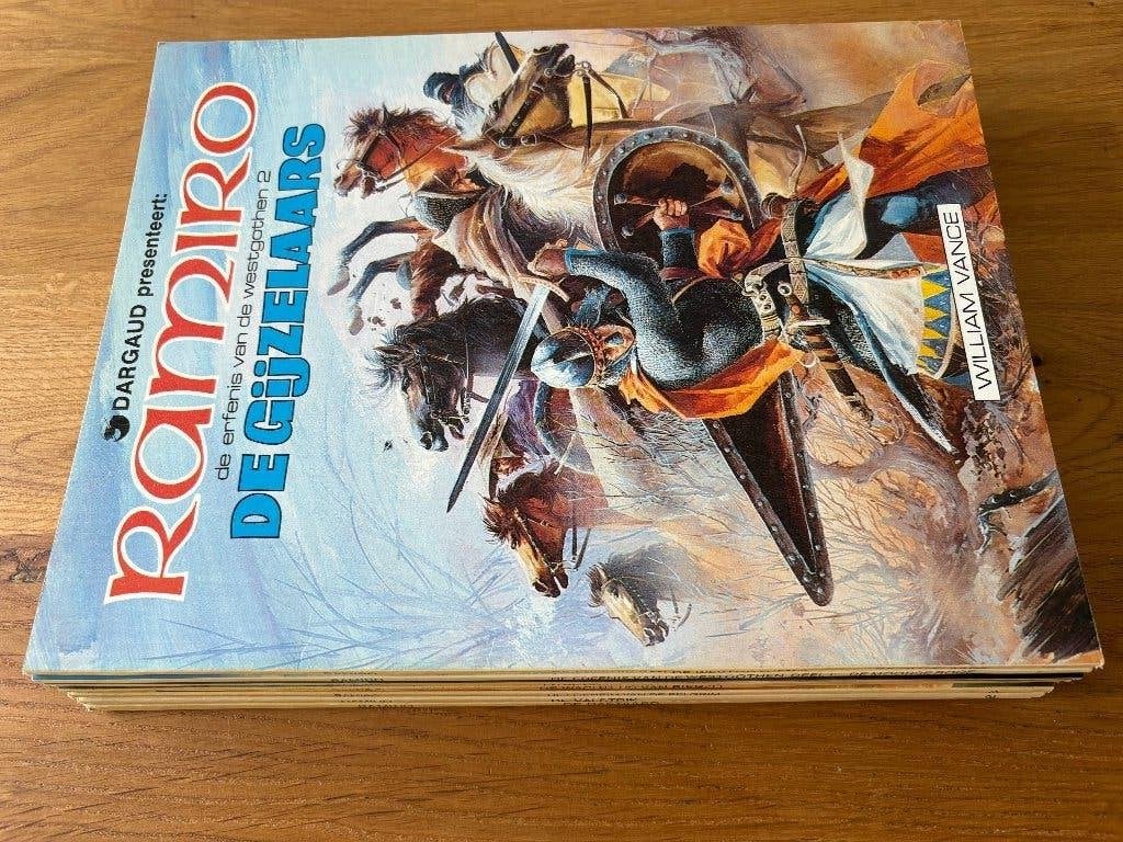 Ramiro - Vance - complete serie 8 delen, Complete serie of reeks, Ophalen of Verzenden, Gelezen