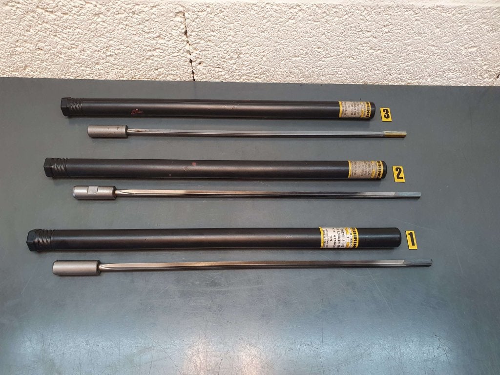 Gühring 5022 hardmetaal diepgatboor 8mm - 420mm lang, Niet ingevuld, Gebruikt, Niet ingevuld, Ophalen of Verzenden