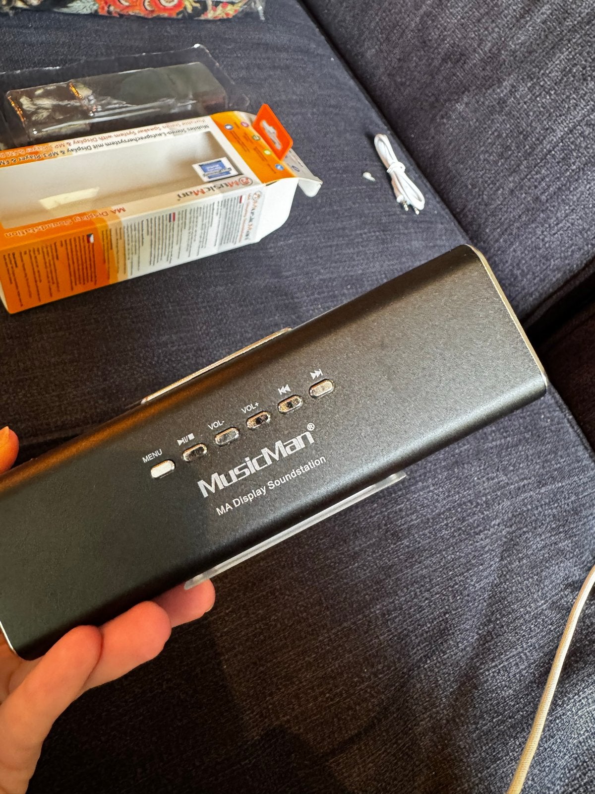 MusicMan MA Display Soundstation Draagbare Speaker