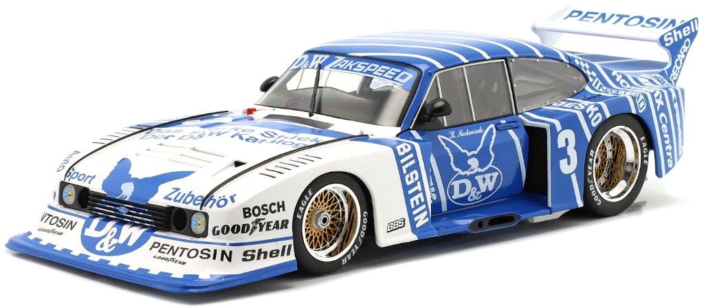 Ford CAPRI TURBO Gr.5 #3 KLAUS NIEDZWIEDZ DRM 1982, Hobby en Vrije tijd, Modelauto's | 1:18, Ophalen of Verzenden, Nieuw, Auto