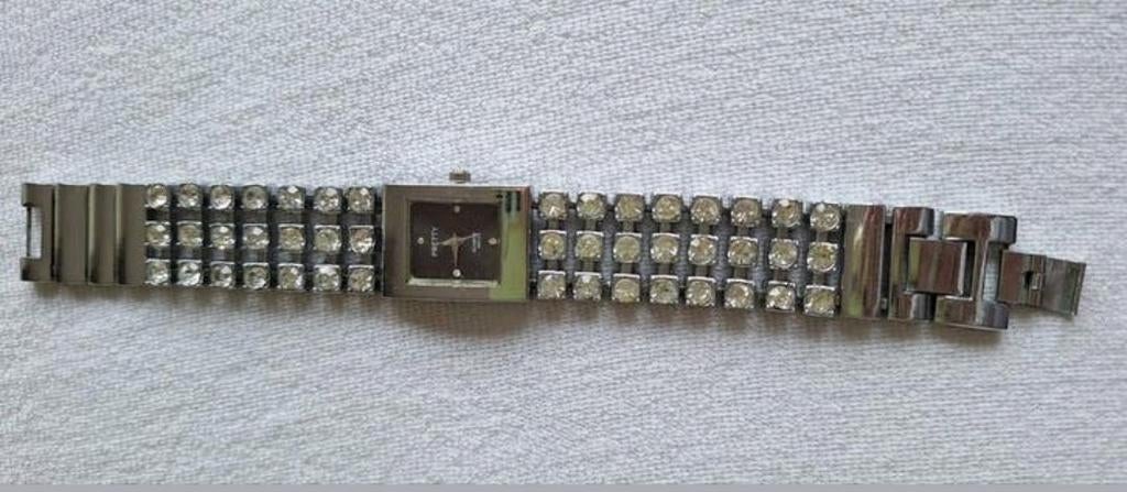 Prachtig horloge / armband, Ophalen, Zilver