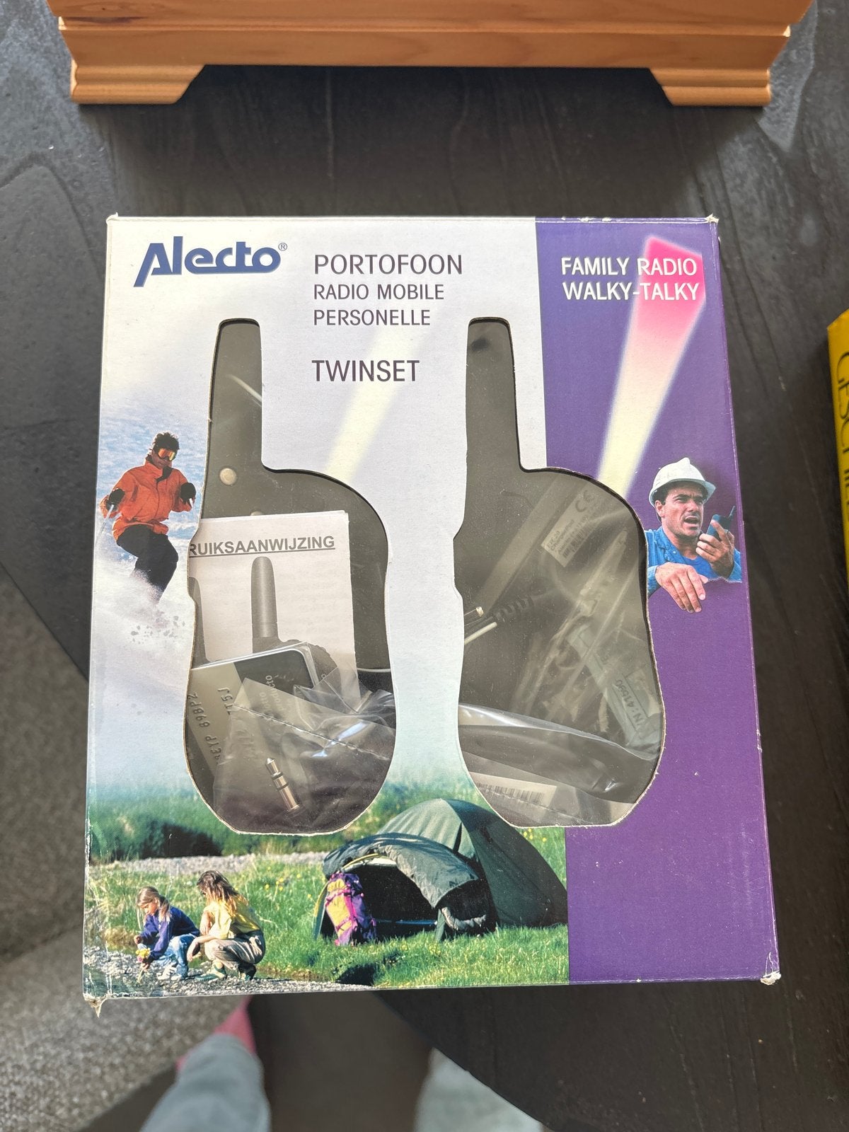 Alecto Familie Walky-Talky Twinset, Ophalen of Verzenden, Gebruikt, 2 to 5 km, Portofoon of Walkie-talkie