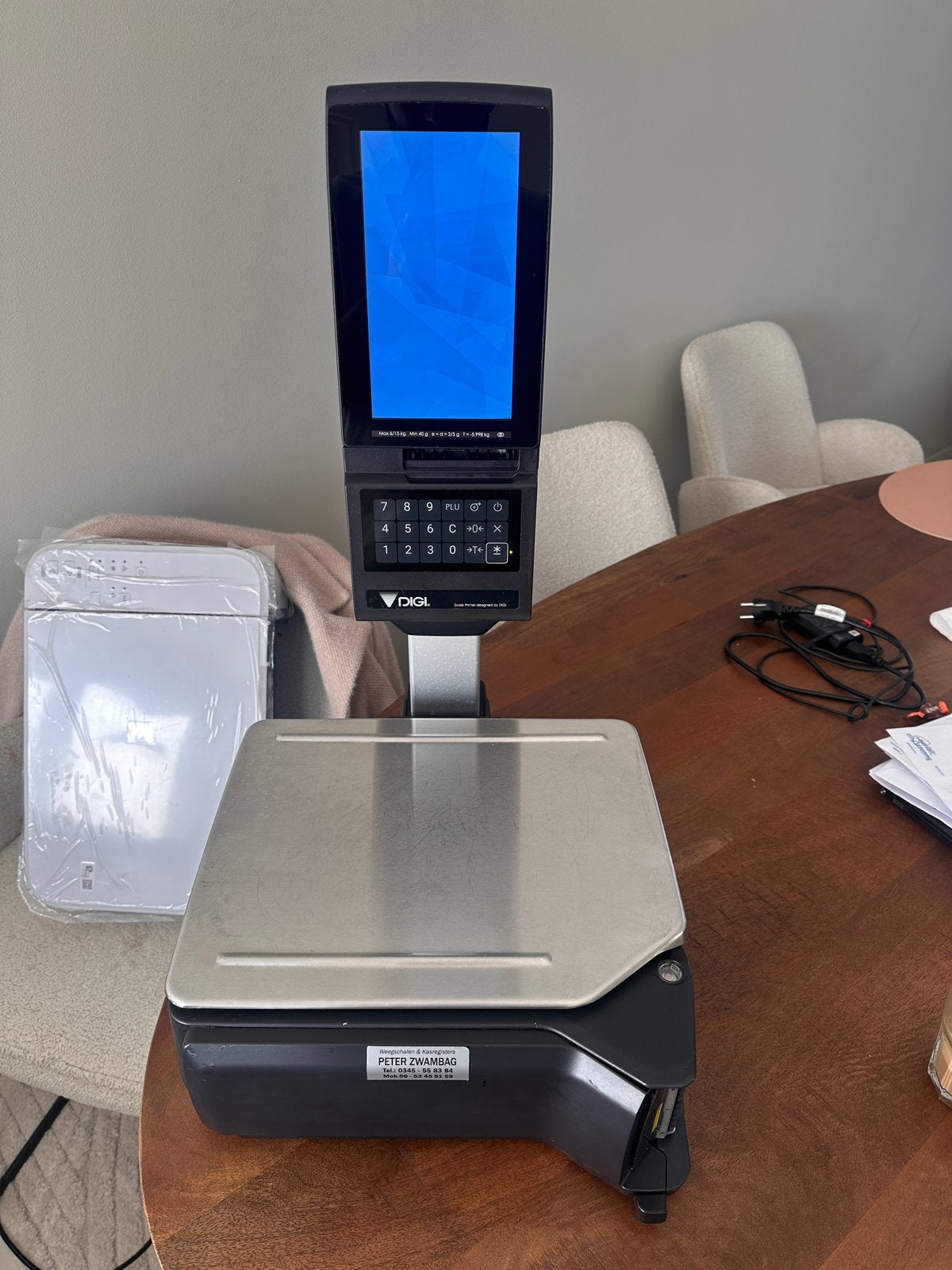 Digi SM-6000 Winkel Weegschaal - Zo goed als nieuw, Ophalen