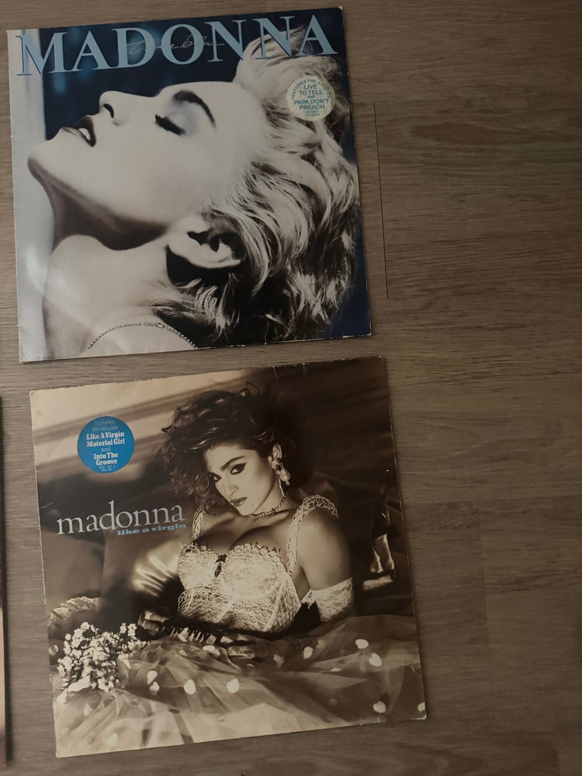 9 LP’s: Madonna, Dolly Dots, Doe Maar, Jeff Wayne LP's, Cd's en Dvd's, LP, Gebruikt, Pop, Ophalen of Verzenden