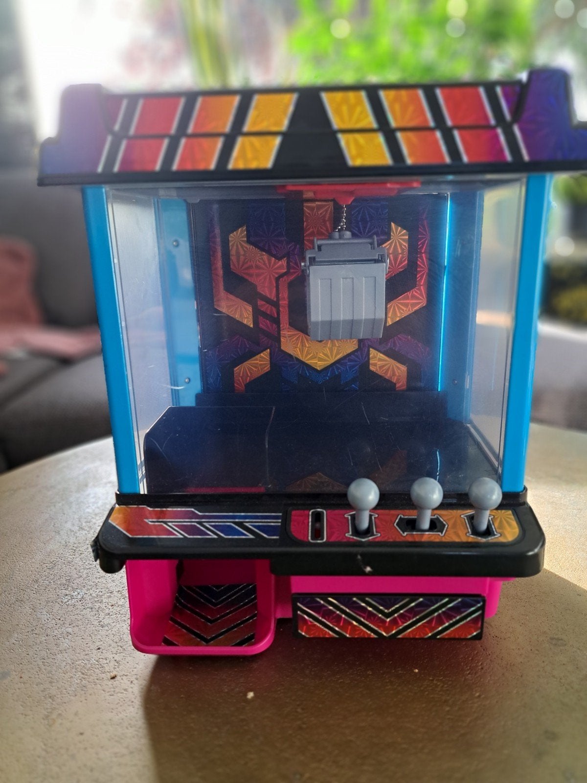 Mini grijpmachine met muntjes - Arcade plezier thuis!, Ophalen, Gebruikt, Jongen of Meisje