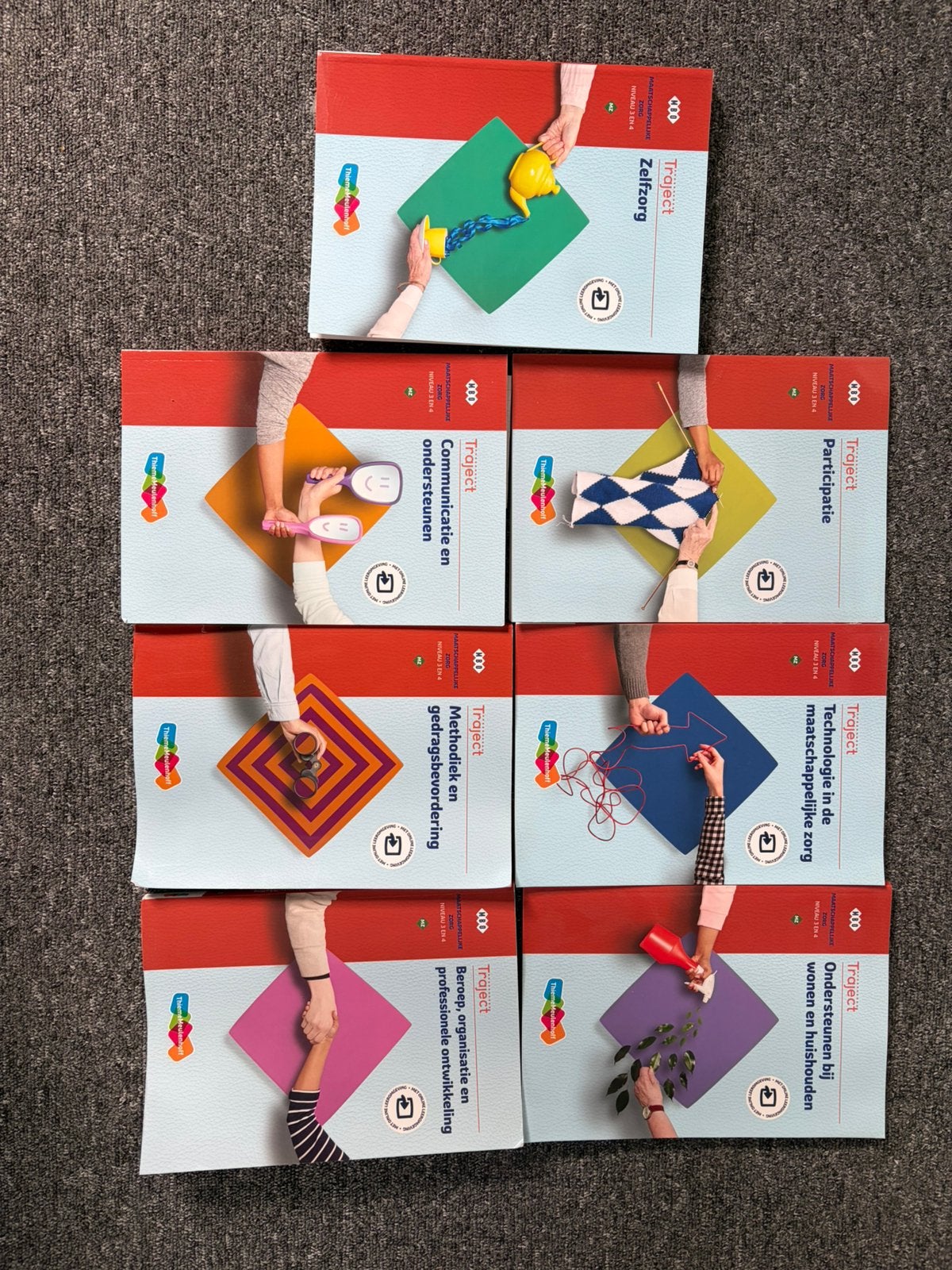 Schoolboeken maatschappelijke zorg (niveau 3/4) PBMZ, Boeken, Schoolboeken, Ophalen, Zo goed als nieuw, Overige niveaus
