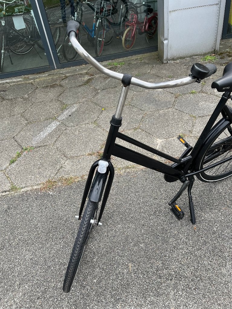 Zwarte Weduwe / Omafiets, Terugtraprem, Gebruikt, Versnellingen, Merkloos