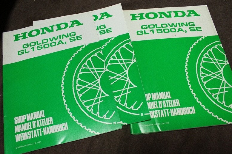 Honda GL1500 1993 1994 1997 shop manual supplementen, Ophalen of Verzenden, Honda