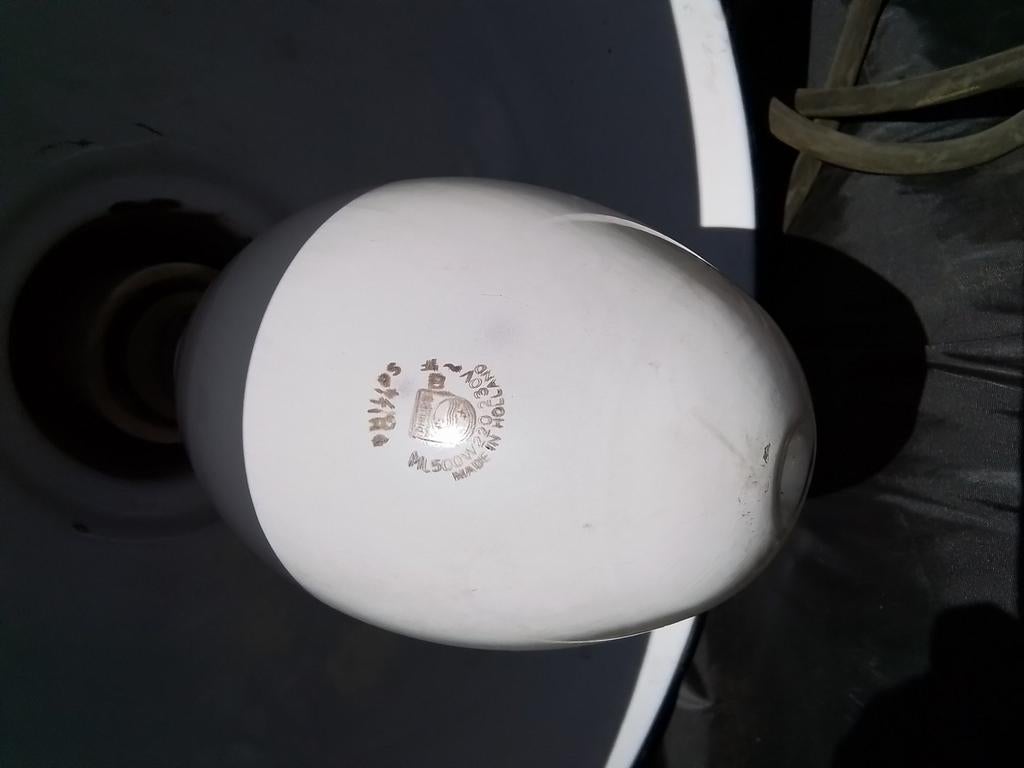 Vintage Philips Industrielamp - Werkplaatslamp Diameter 40cm, Antiek en Kunst, Ophalen