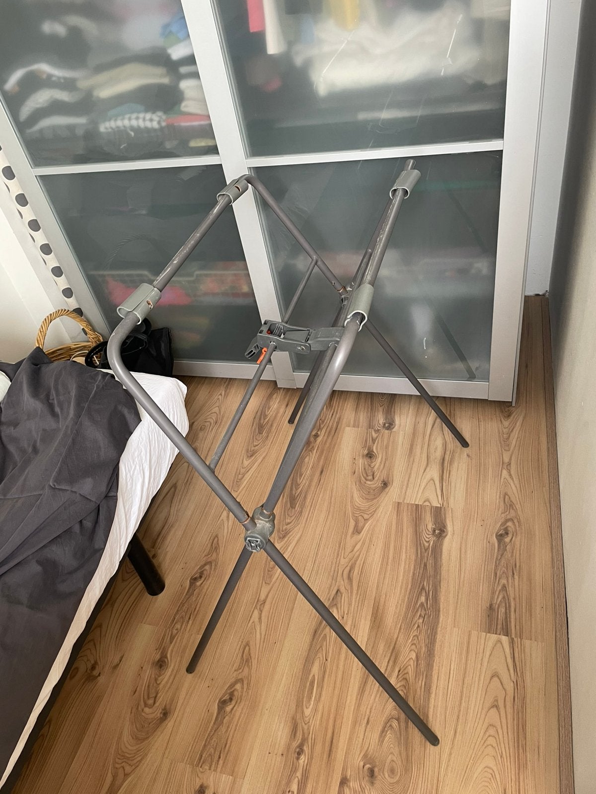 Stokke Flexi Bath standaard grijs, Gebruikt, Badje, Standaard, Ophalen