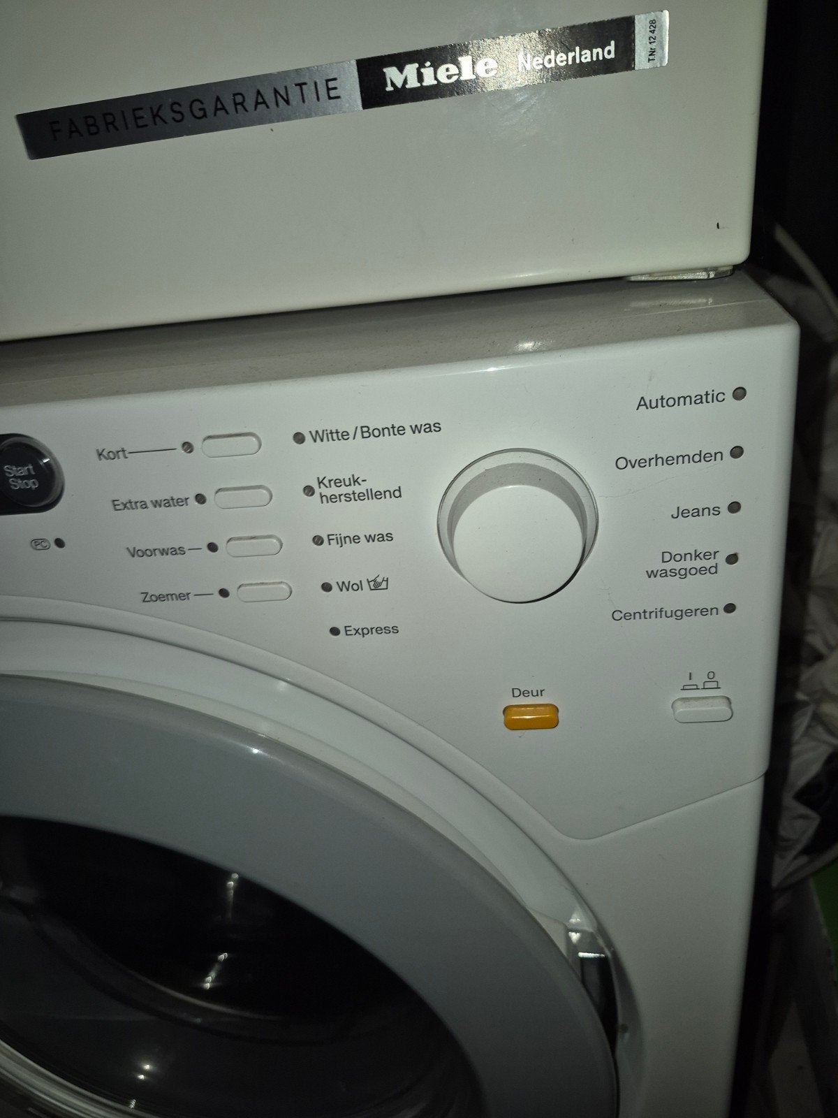 Miele W 1716 SoftCare System Wasmachine, Ophalen