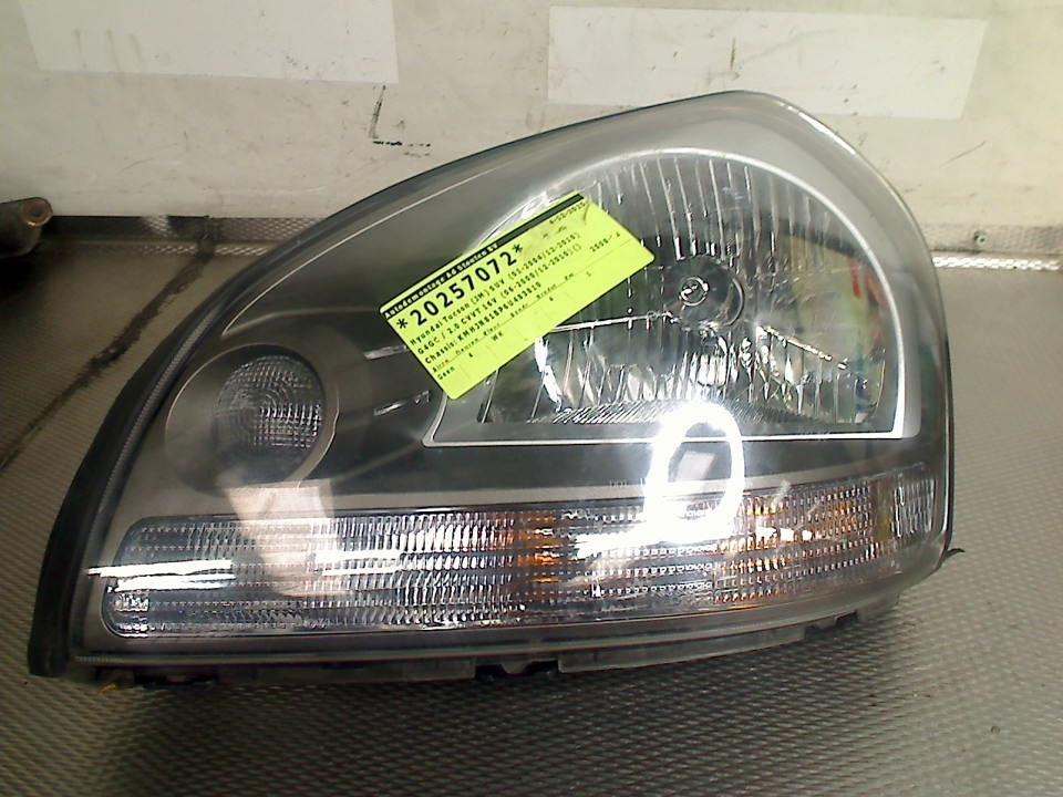 Koplamp Links Hyundai Tucson (JM) (2004-08/2010-12) e413443, Hyundai Motor Deutschland GmbH, Gebruikt, Hyundai, Kaiserleipromenade 5, Offenbach am Main 63067, , Duitsland