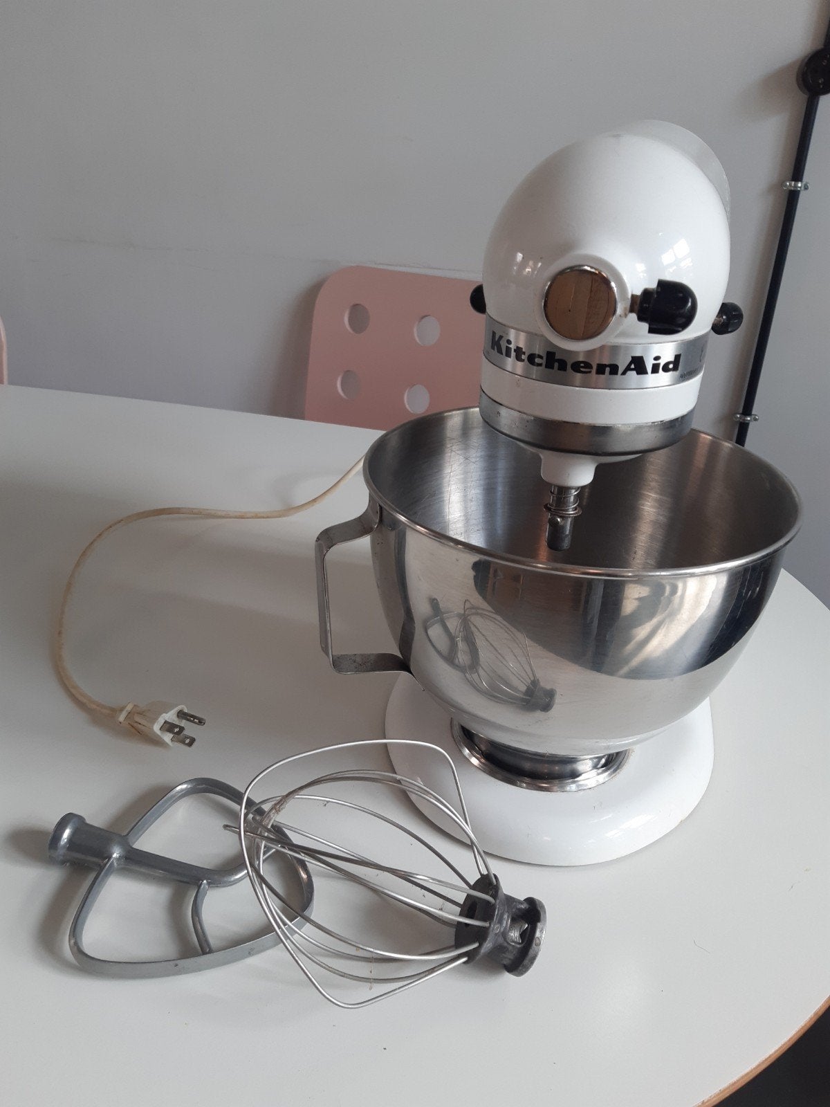 Kitchenaid Classic 110V, 4 liter of meer, Ophalen of Verzenden, Zo goed als nieuw, 3 snelheden of meer