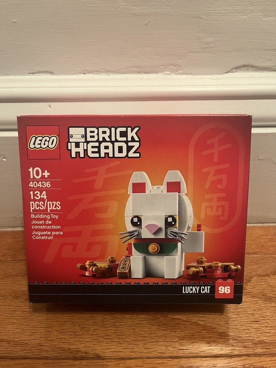 Lego Brickheadz Lucky Cat 40436
Nieuw in ongeopend doos.
20, Ophalen of Verzenden, Nieuw