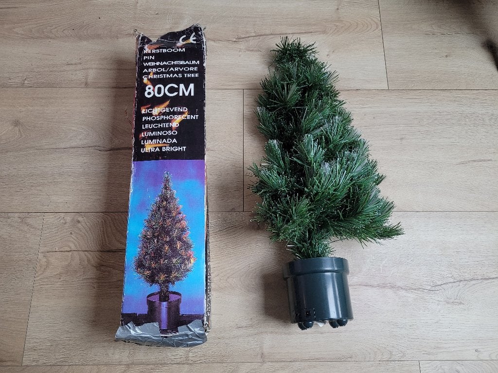 Lichtgevende kerstboom 80 cm ~ TH9900, Ophalen of Verzenden, Gebruikt