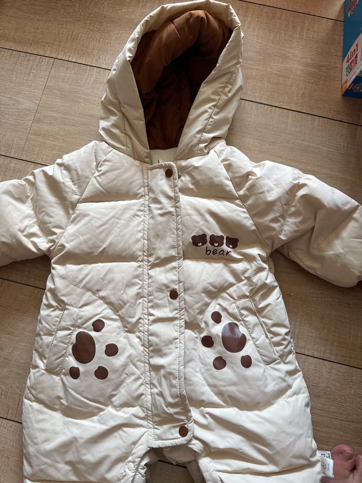 Warme winterjas baby maat 80 - Zo goed als nieuw, Ophalen of Verzenden, Zo goed als nieuw, Jongetje of Meisje