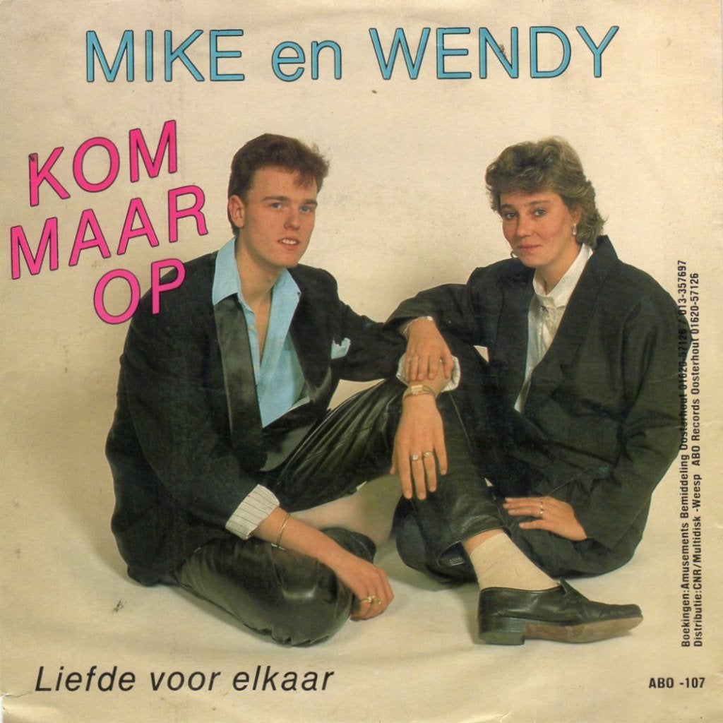 Mike (Edwards) en Wendy ‎: Kom Maar Op (1988), Cd's en Dvd's, Gebruikt, Fotohoes, 7 inch, Ophalen of Verzenden
