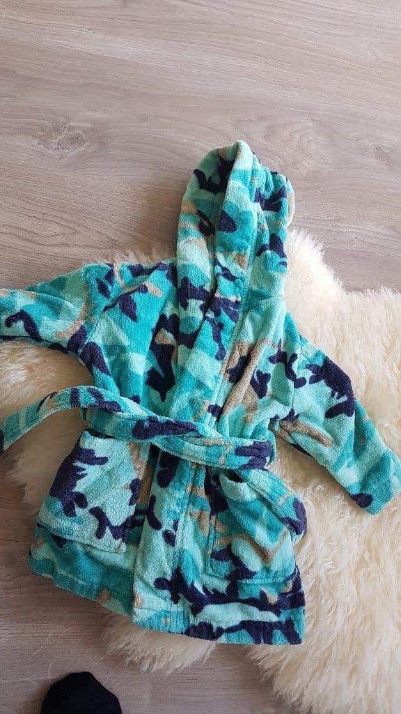 Baby badjas 74/80, Ophalen of Verzenden, Zo goed als nieuw, Jongetje