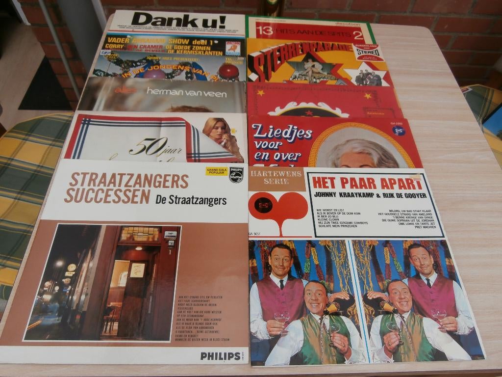 lps nederlandstalig, Ophalen of Verzenden, Gebruikt, 12 inch, Levenslied of Smartlap
