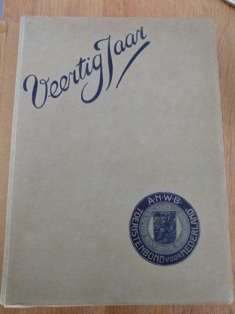 Veertig jaar ANWB, Ophalen of Verzenden, Zie beschrijving, 20e eeuw of later, Gelezen