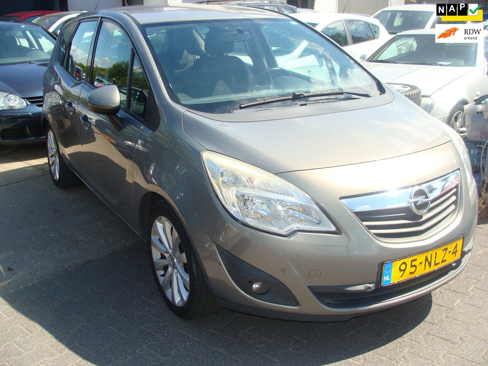 Opel Meriva 1.4 Edition airco elek pak nap apk, Voorwielaandrijving, Euro 5, 101 pk, Gebruikt
