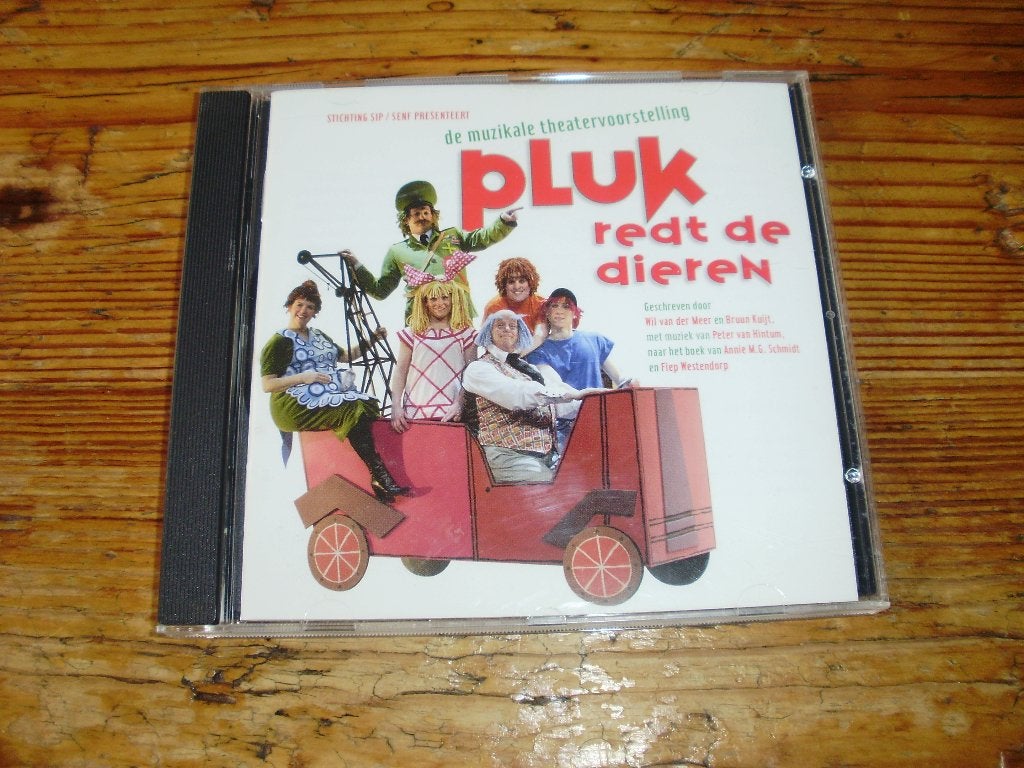 Pluk redt de dieren / CD / Musical / red / Theater Petteflet, Ophalen of Verzenden, Gebruikt