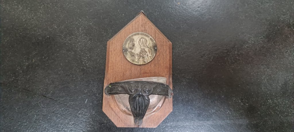 2 wijwaterbakjes, Ophalen of Verzenden