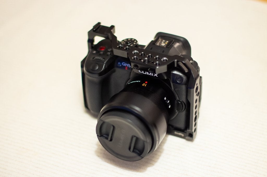 Panasonic Lumix GH5 II Body, Speedbooster, Cage, Accessoires, Ophalen of Verzenden, Gebruikt, Overige Merken, 8 keer of meer