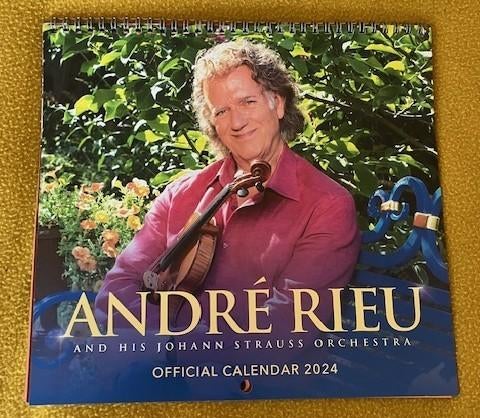nieuwe kalender André Rieu jaar 2024, Verzamelen, Ophalen of Verzenden, Nieuw, Overige typen