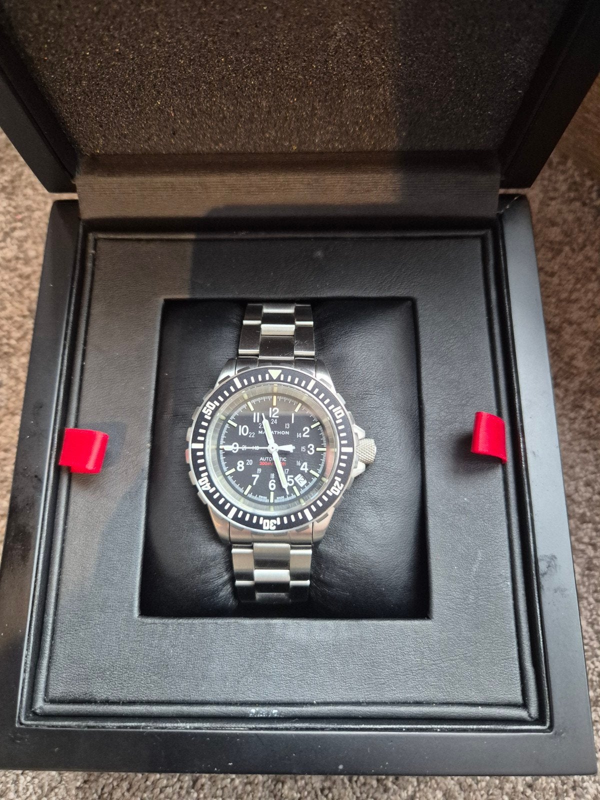 Marathon GSAR 41mm automaat, Ophalen of Verzenden, Zo goed als nieuw, IOS