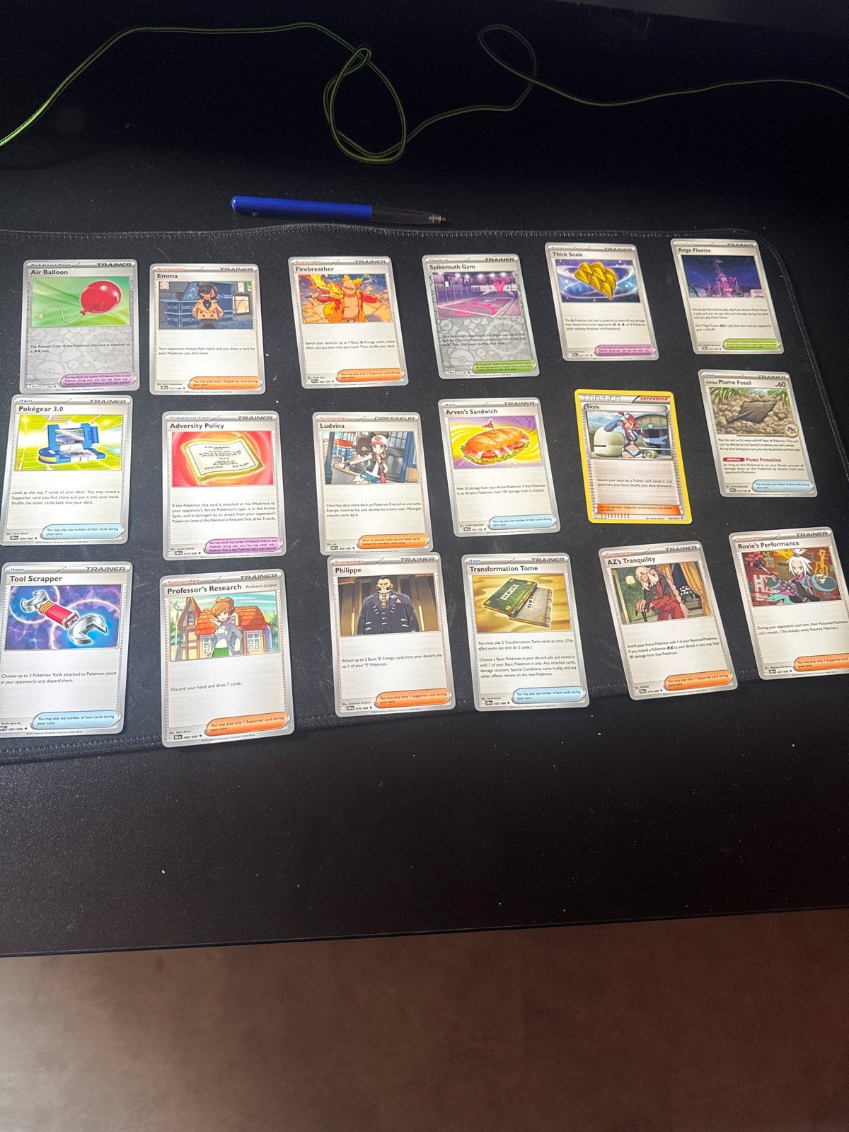 Pokémon Trainer Kaarten Set - Diverse Trainers, Verzenden, Gebruikt, Meerdere kaarten