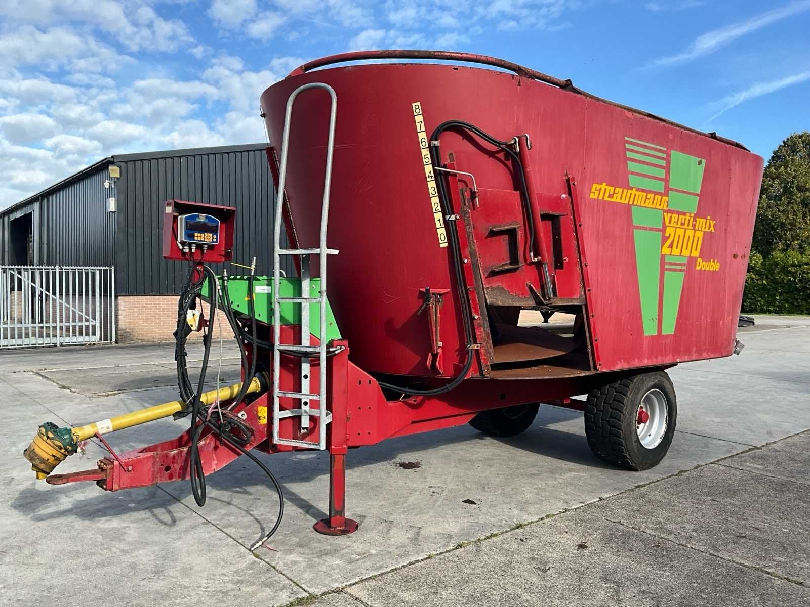 2008 Strautmann Vertimix 2000 Double Voermengwagen, Overige, Voertechniek