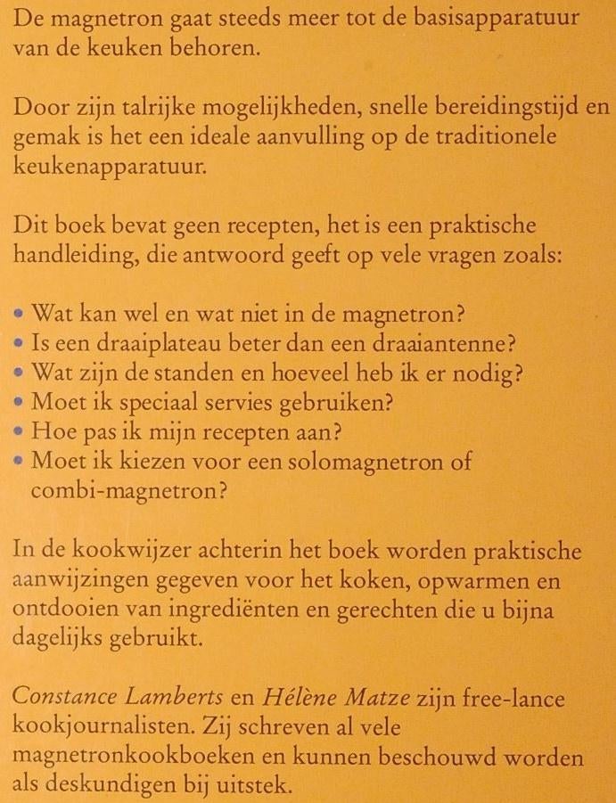 Kosmos praktische magnetrongids (1991), Verzenden, Zo goed als nieuw