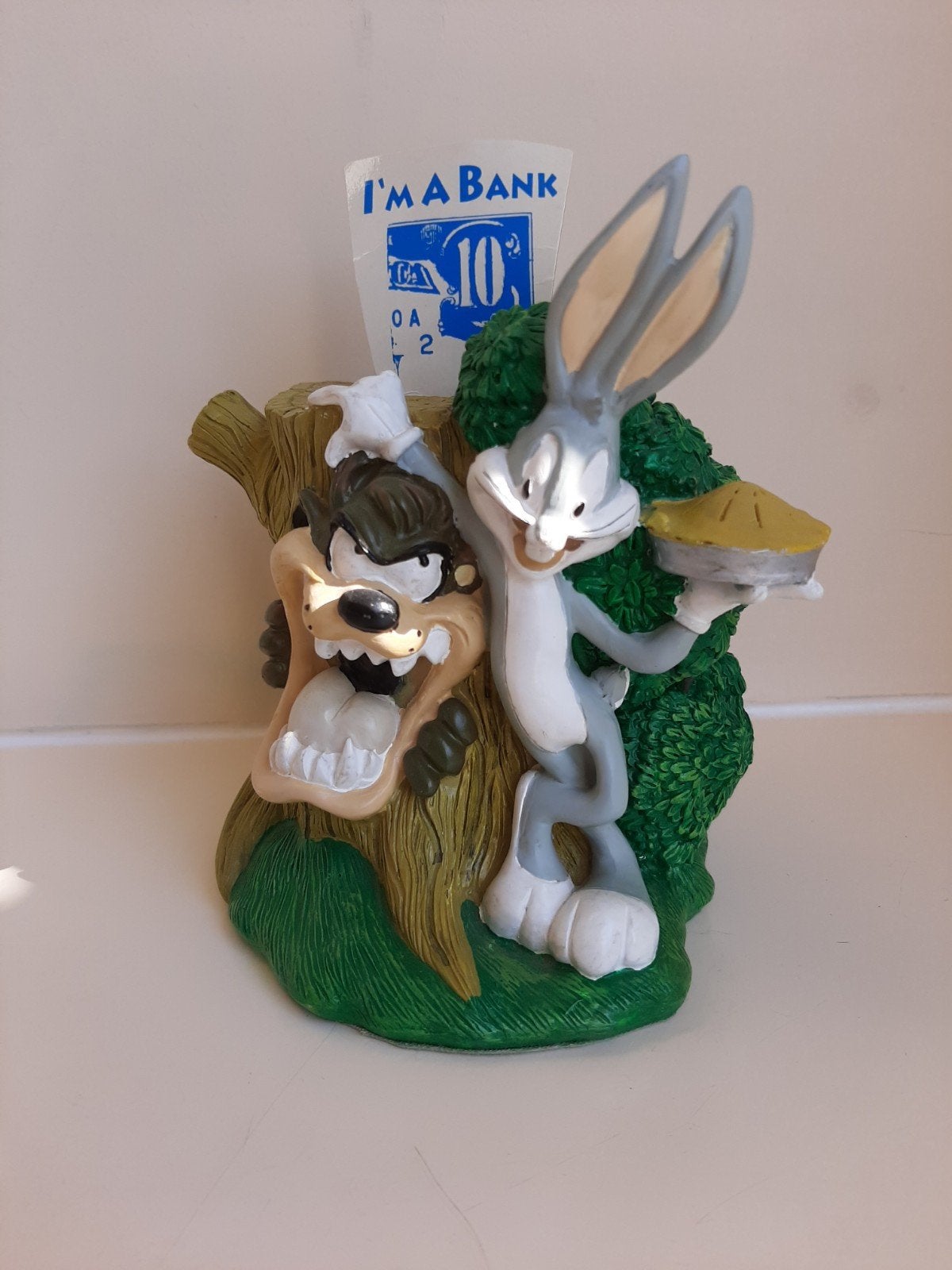 Looney Tunes beeldjes: Taz & Bugs Bunny, Verzamelen, Ophalen of Verzenden, Zo goed als nieuw