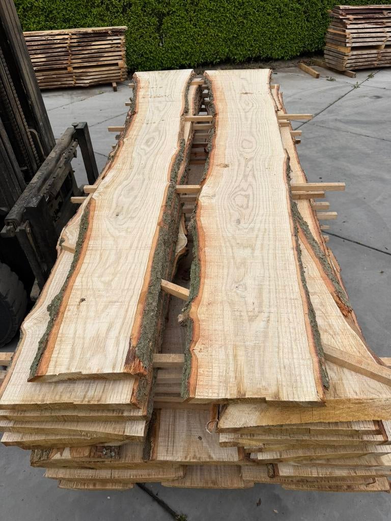 26 eiken schaaldelen voor 600 euro, Ophalen, Zo goed als nieuw, 250 cm of meer, Planken