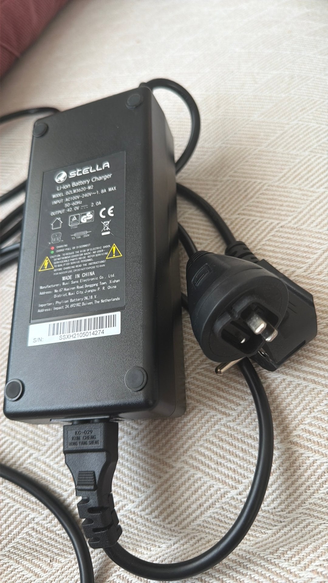 Stella accu oplader & Stella Oplader, Ophalen of Verzenden, Zo goed als nieuw