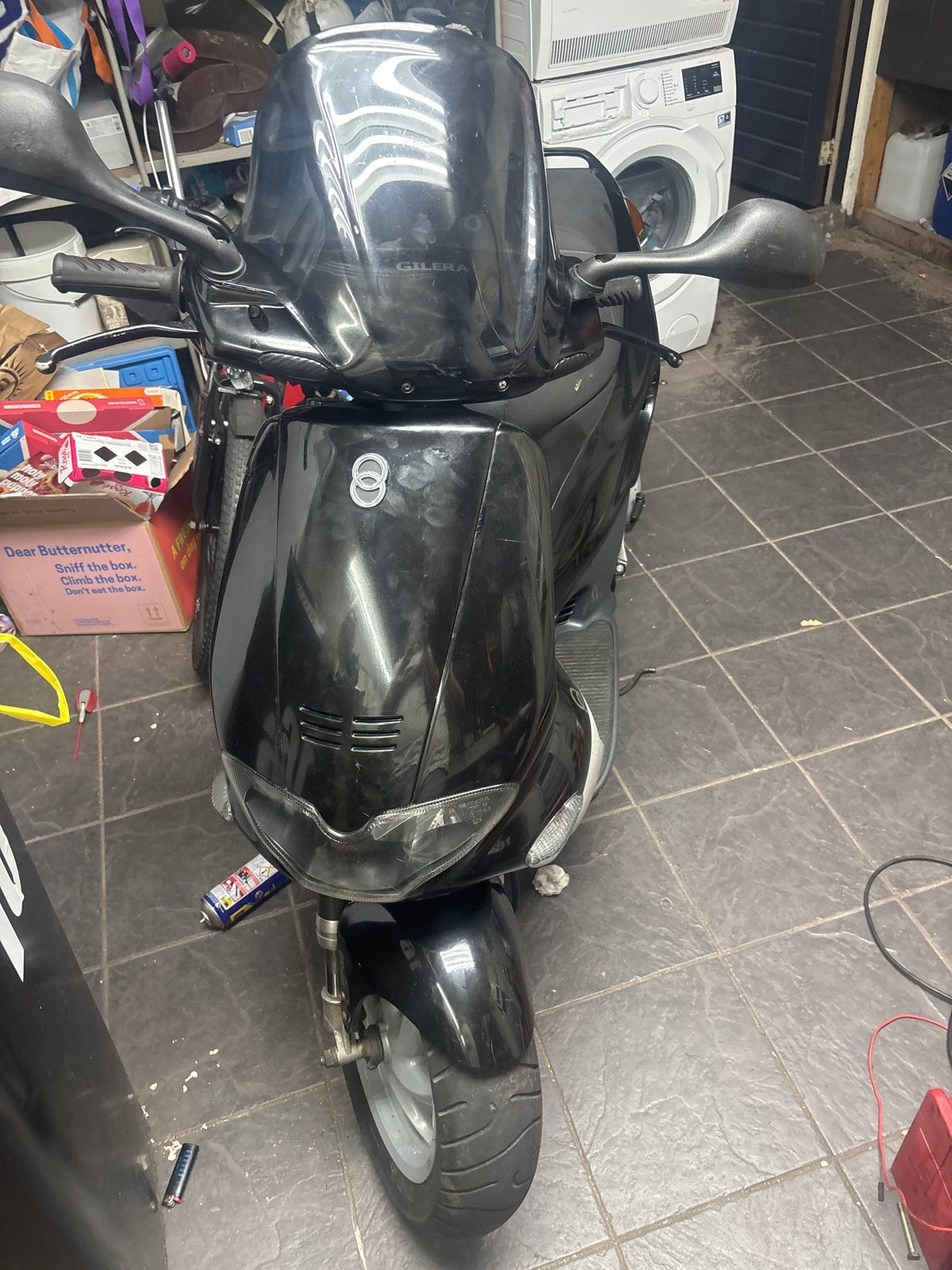 Kappen set Gilera Runner Dark Dream, Fietsen en Brommers, Ophalen of Verzenden, Gebruikt, Kap, Overige merken