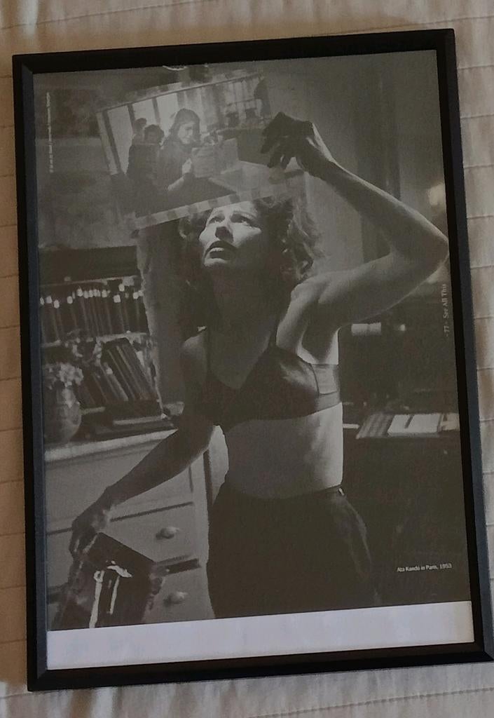 Ed van der Elsken print Ata Kando Parijs, Ophalen of Verzenden, 1980 tot heden, Tijdschrift