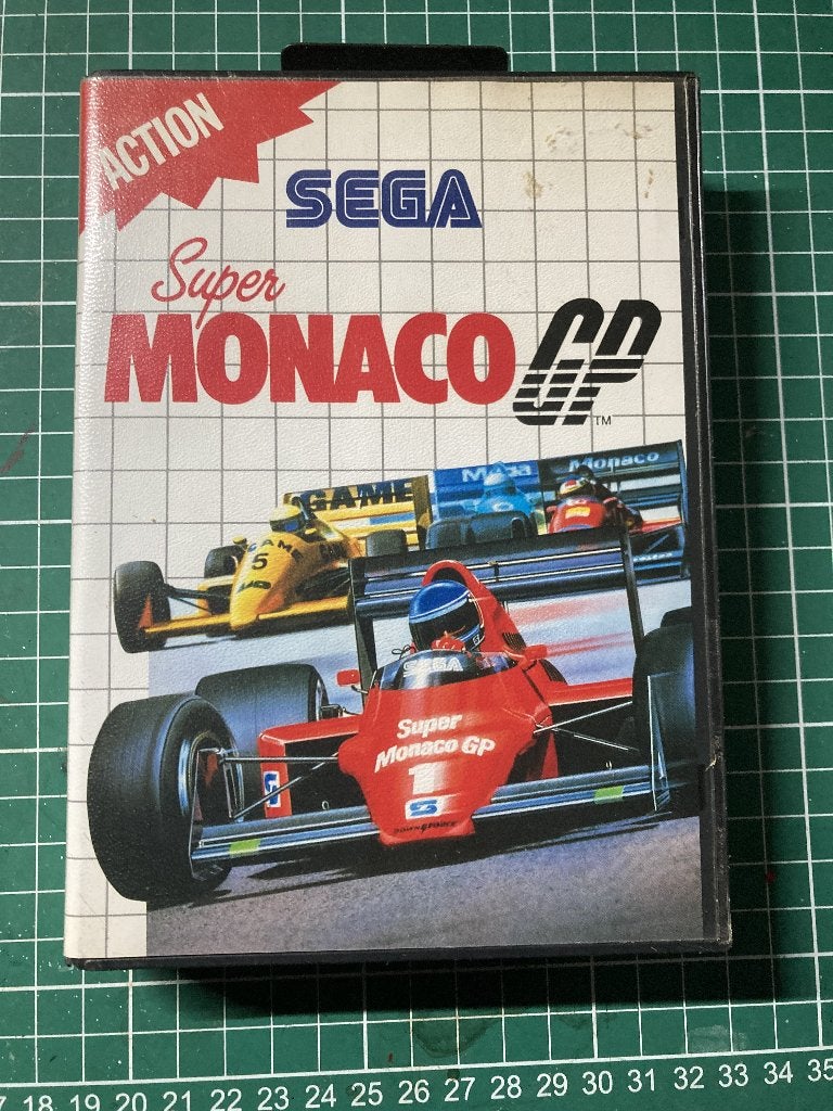Super Monaco GP Master System, Spelcomputers en Games, Games | Sega, Gebruikt, 1 speler, Racen en Vliegen, Ophalen of Verzenden